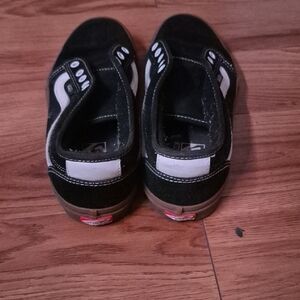 Black and White Skate Shoes (NO LACES)